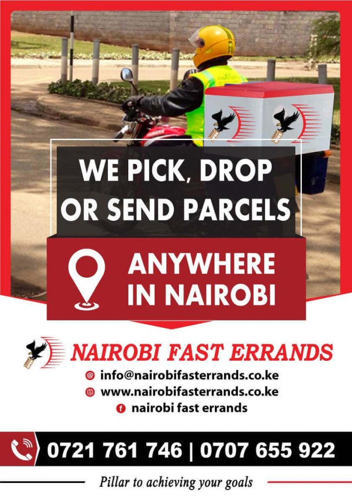 courier services in Nairobi and delivery of mails and parcels