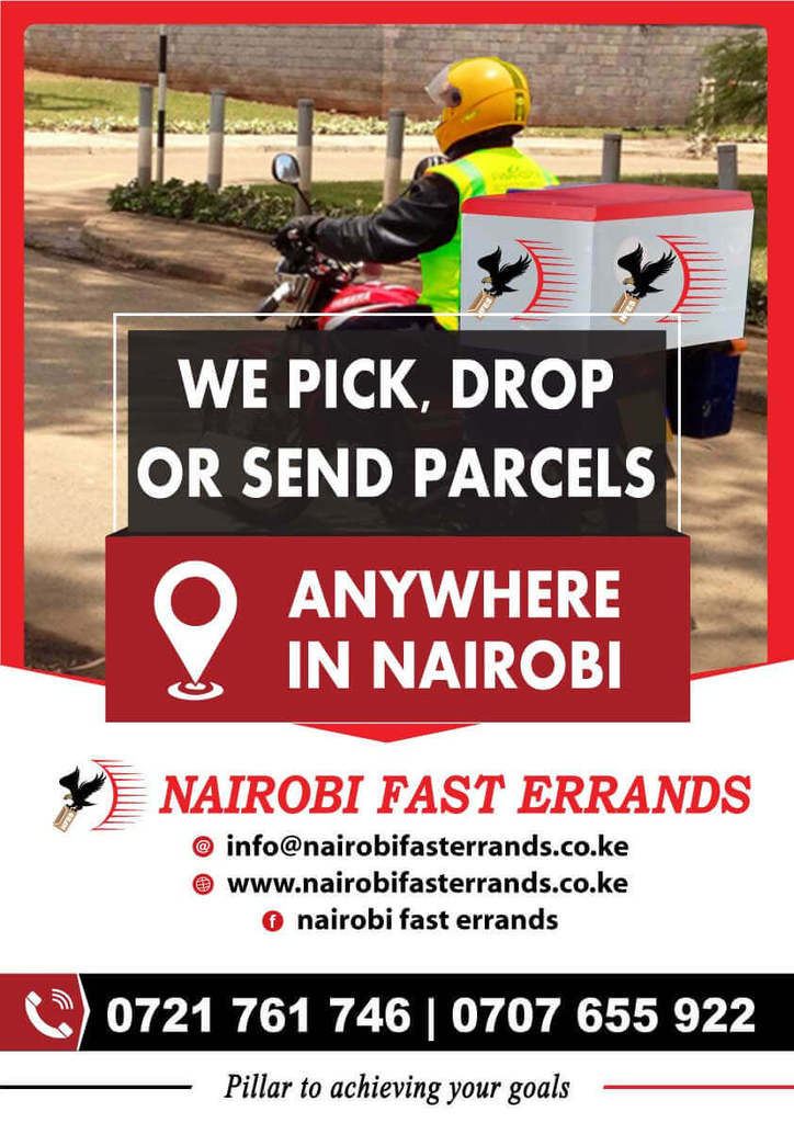 delivery and pickup to Ngong , Matasia and kiserian areas 